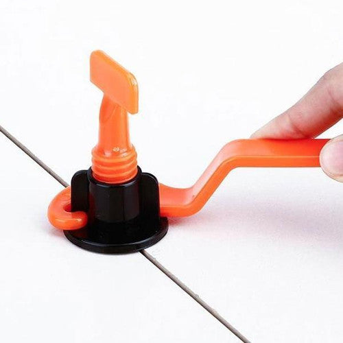 Kit di livellamento per piastrelle riutilizzabile - Allineamento perfetto delle piastrelle (50 pezzi)