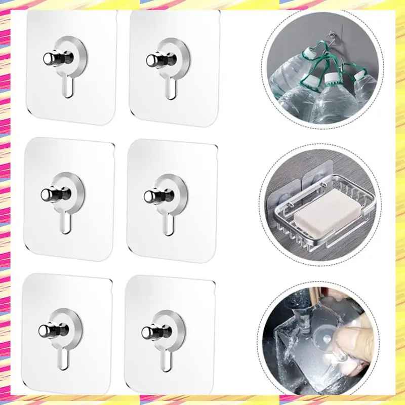 Darmowy przezroczysty haczyk do montażu na ścianie (20 szt.)