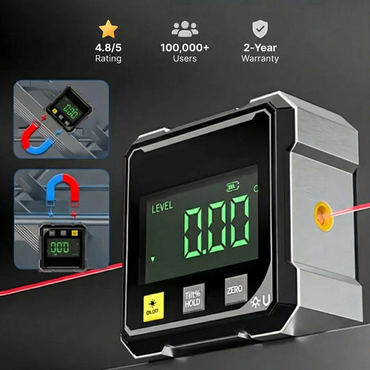 Digital Magnetic Laser Angle Level